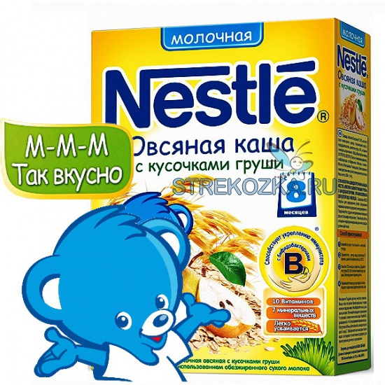 Каша nestle овсяная 1 ступень