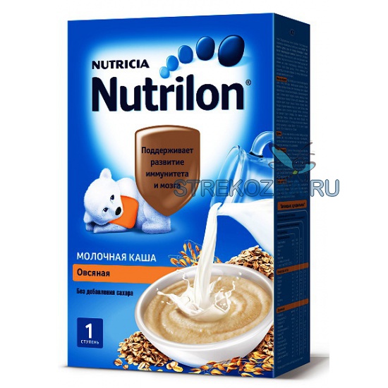 Каша молочная nutrilon 4 злака