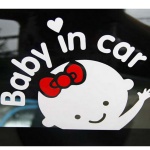 Наклейка на стекло автомобиля Baby In Car