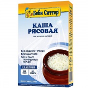 Беби Ситтер Каша безмолочная рисовая с 4 месяцев, 200 г.