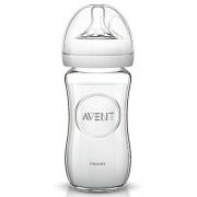 Avent Бутылочка стеклянная для кормления Natural 240 мл.