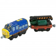 Паровозик Chuggington Die-cast Брюстер с прицепом