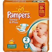 PAMPERS Подгузники Sleep & Play Mini (3-6 кг) Джамбо Упаковка 88