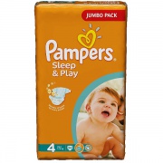 PAMPERS Подгузники Sleep & Play Maxi (7-14 кг) Джамбо Упаковка 68