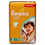 PAMPERS Подгузники Sleep & Play Junior (11-18 кг) Джамбо Упаковка 58