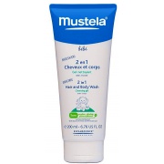 Mustela Bebe Гель-шампунь для головы и тела 2 в 1 (200 мл)