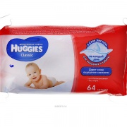 Huggies Салфетки Classic 64 шт