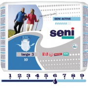 Трусики Seni Active Large 3 талия 100-135 см (10 шт)