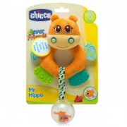 Игрушка-погремушка Chicco Бегемот Hippo