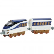 Паровозик Chuggington Die-cast Ханзо с прицепом