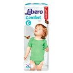 Подгузники Libero Comfort Fit 6 XL 12-22 кг (52 шт)